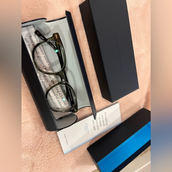 Brand new griffin blue lens glasses from Warby Parker - Picture 1 of 6
